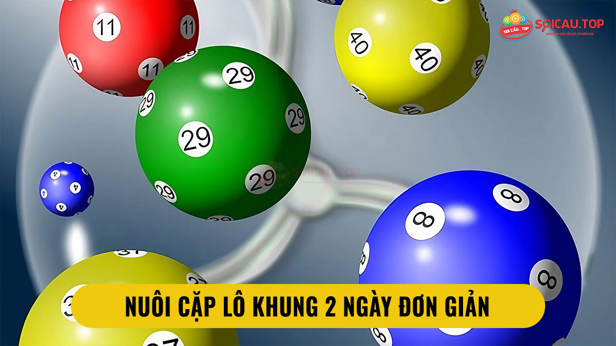 Nuôi cặp lô khung trong 2 ngày đơn giản