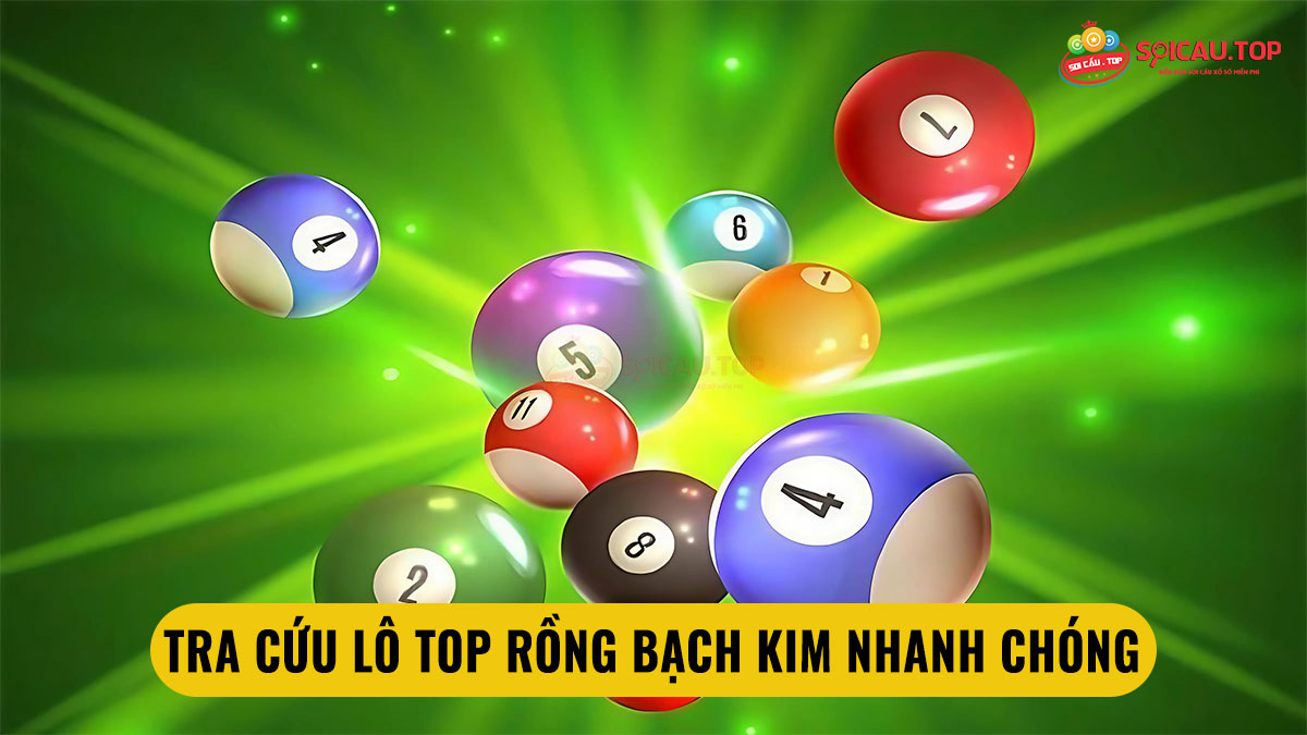 Tra cứu lô top rồng bạch kim nhanh chóng