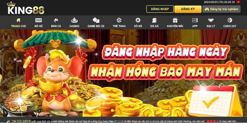 Nhà cái King88 – Đẳng cấp uy tín hàng đầu trong làng cá cược