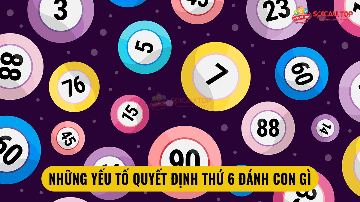 Những yếu tố quyết định thứ 6 đánh con gì