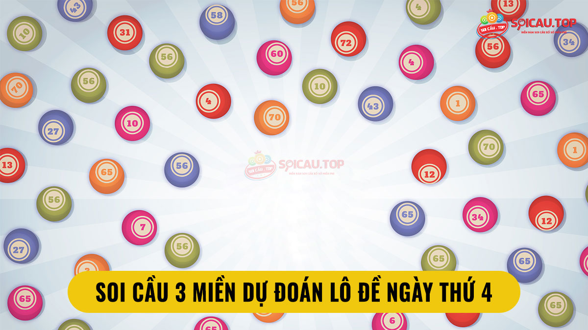 Soi cầu 3 miền dự đoán thứ 4