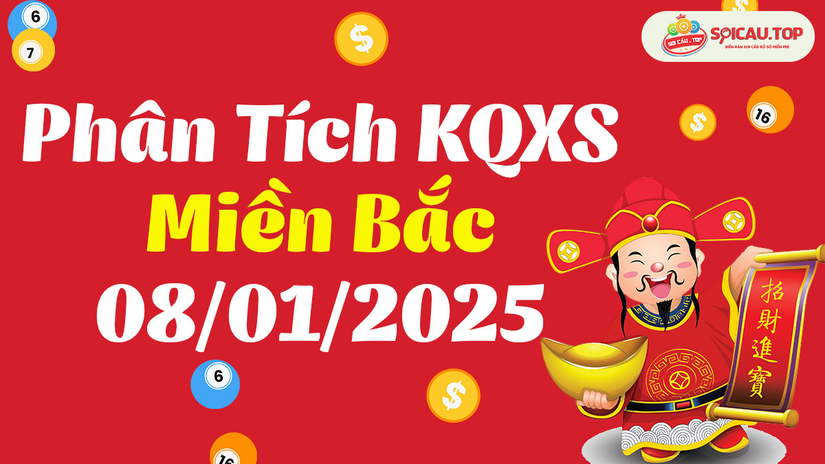 Soi cầu XSMB ngày 08/01/2025