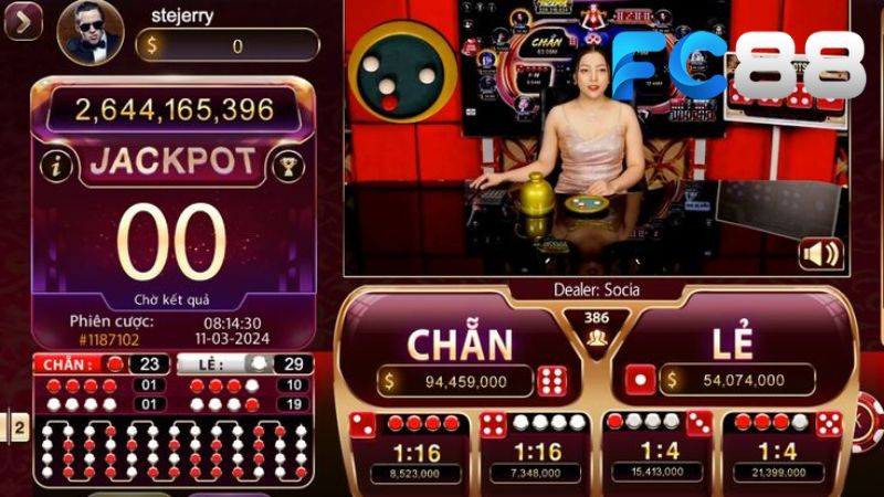 Bet thủ nên chơi trò Xóc Đĩa trực tuyến với dealer thật livestream lắc bát ra kết quả