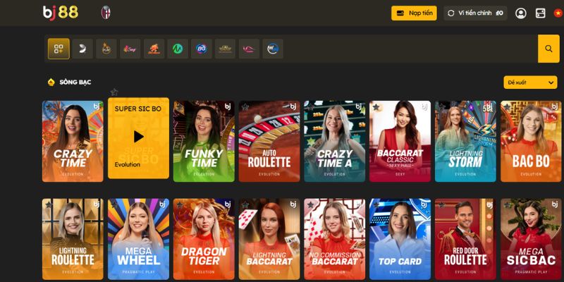 Khái quát về sảnh game casino