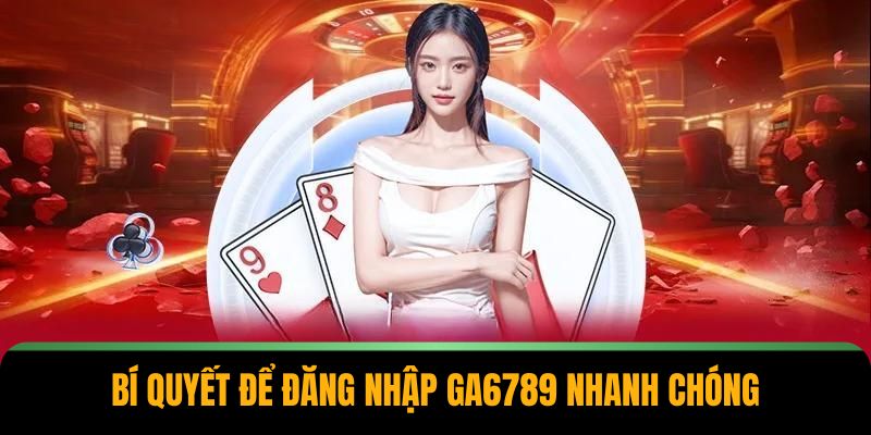 Bí quyết để đăng nhập GA6789 nhanh chóng