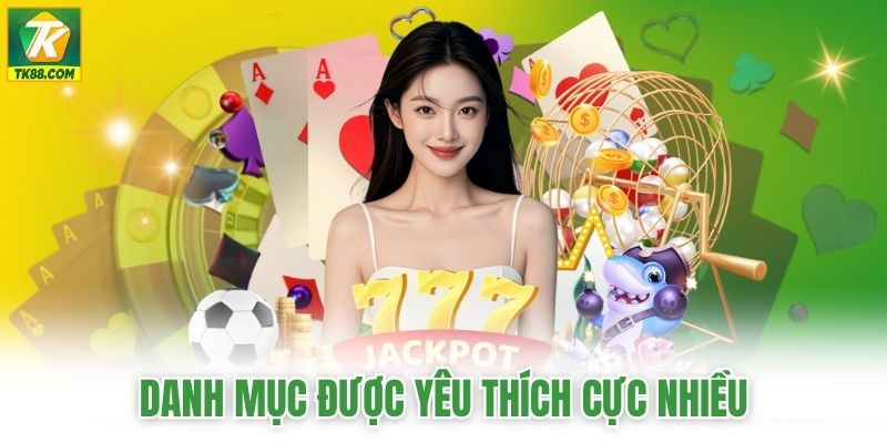 Danh mục được yêu thích cực nhiều