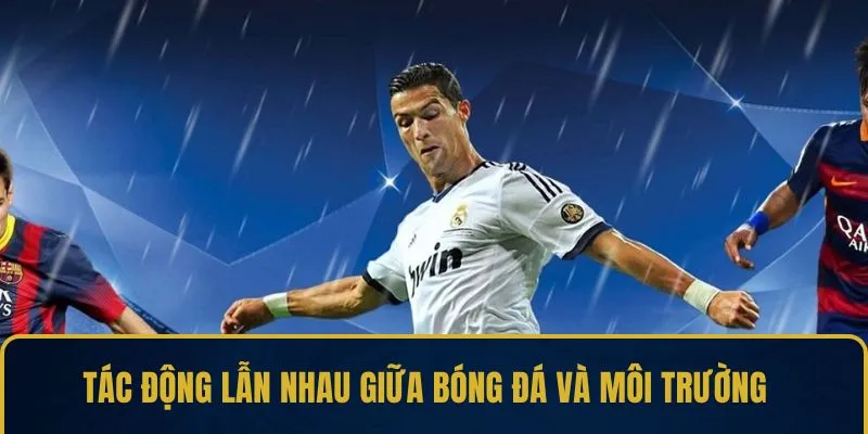 Tác động lẫn nhau giữa bóng đá và môi trường