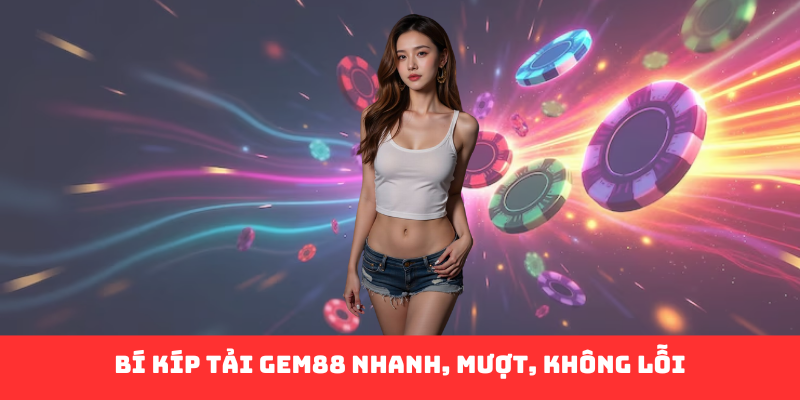 Bí kíp tải Gem88 nhanh, mượt, không lỗi
