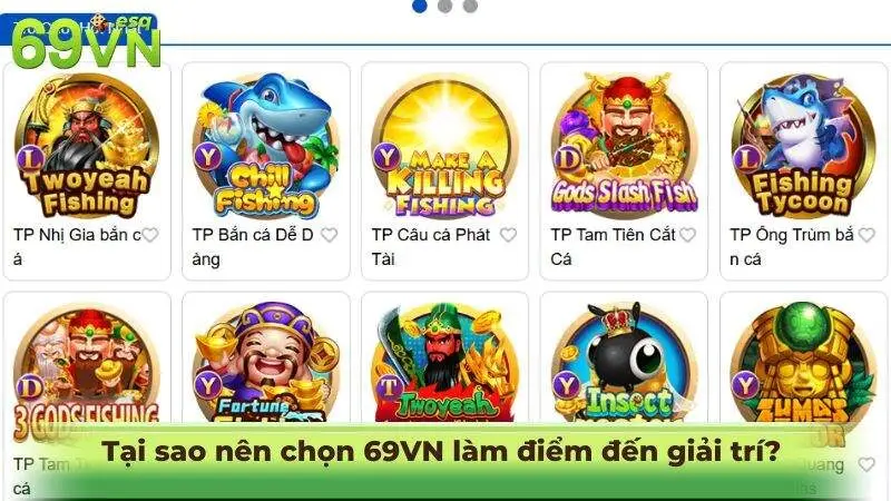 69VN – Nơi Bắn Cá Không Chỉ Đẹp Mà Còn “Thơm”