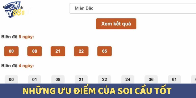 Những ưu điểm của soi cầu tốt