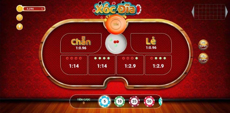 Xóc đĩa online thật qua từng hiệu ứng
