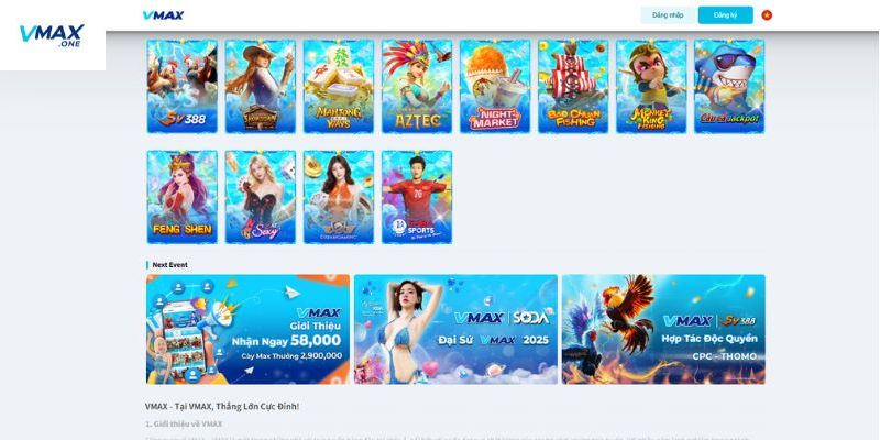 Tải App Vmax – Thăng Hoa Cùng Những Giây Phút