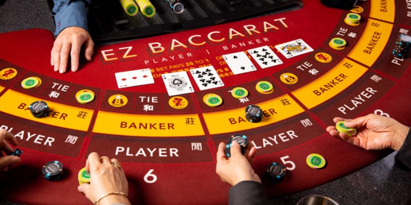 Baccarat luôn nằm trong nhóm game có lượng cược thủ tham gia đông