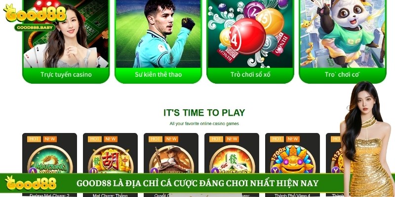 Good88 là địa chỉ cá cược đáng chơi nhất hiện nay