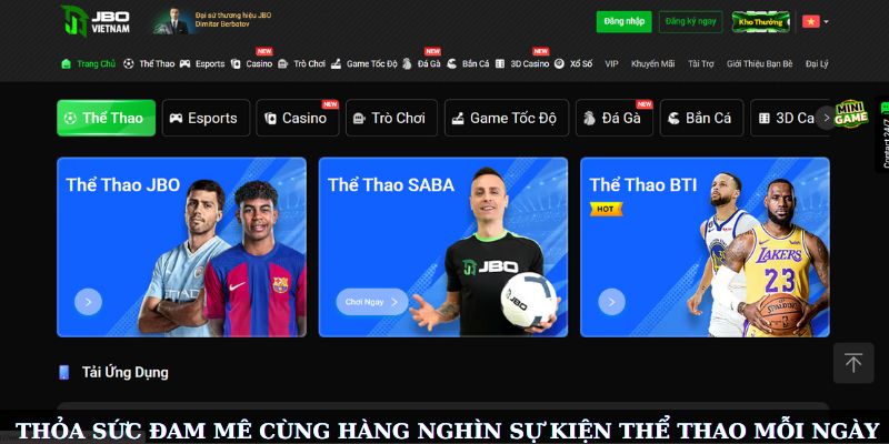 Thỏa sức đam mê cùng hàng nghìn sự kiện thể thao mỗi ngày