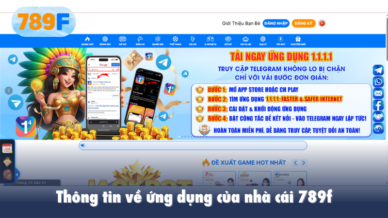 Khám phá tiện lợi cùng tải app 789f – bước đi khôn ngoan của người chơi hiện đại