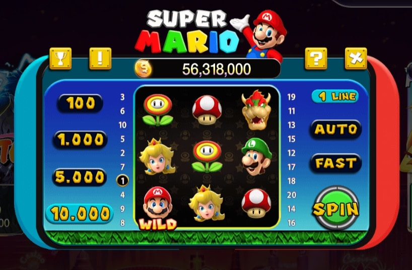 Nổ hũ Super Mario – Trò chơi đổi thưởng đỉnh cao khiến cộng đồng game thủ mê mệt
