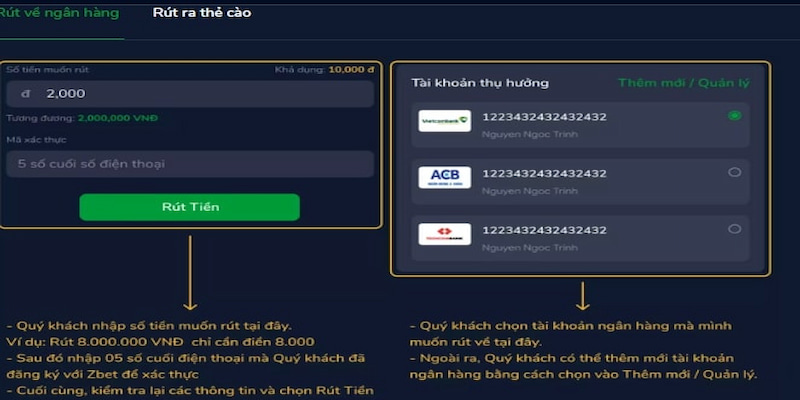 Một số lưu ý cần thiết khi thực hiện rút tiền 32win
