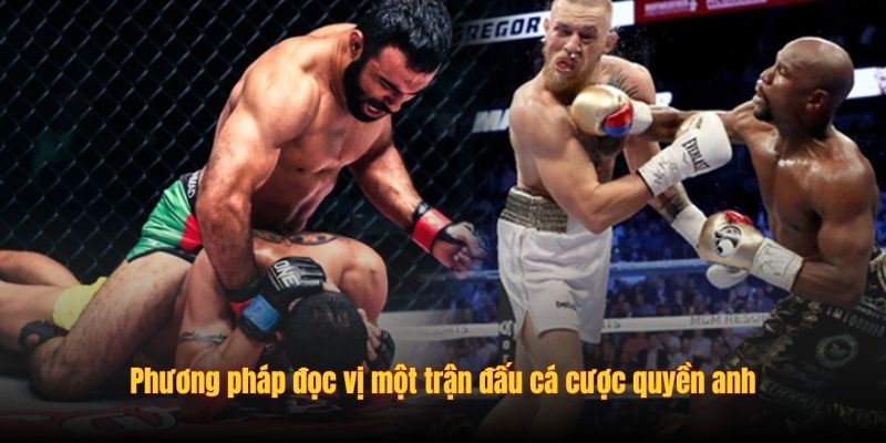 Phương pháp đọc vị một trận đấu cá cược quyền anh