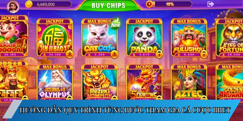 Hướng dẫn quy trình từng bước tham gia cá cược BBet