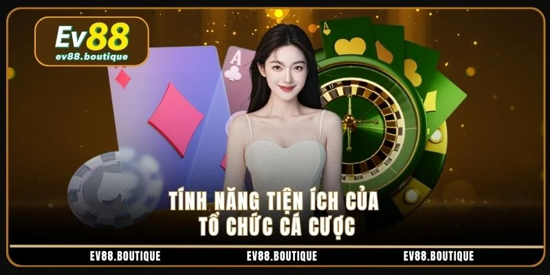 Tính năng tiện ích của tổ chức cá cược