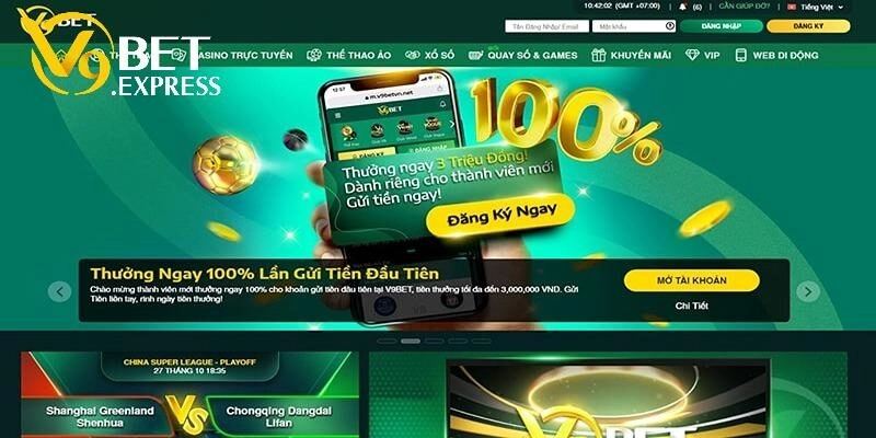 Rút tiền V9bet – Nhận tiền về tài khoản chỉ trong vài phút