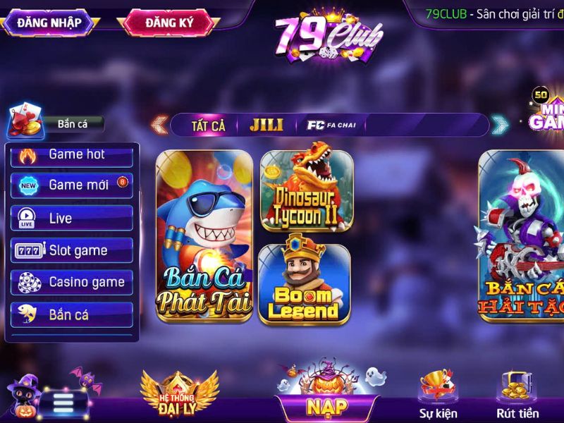 Tại Sao Bắn Cá 79Club Ăn Tiền Trực Tuyến Được Nhiều Người Lựa Chọn