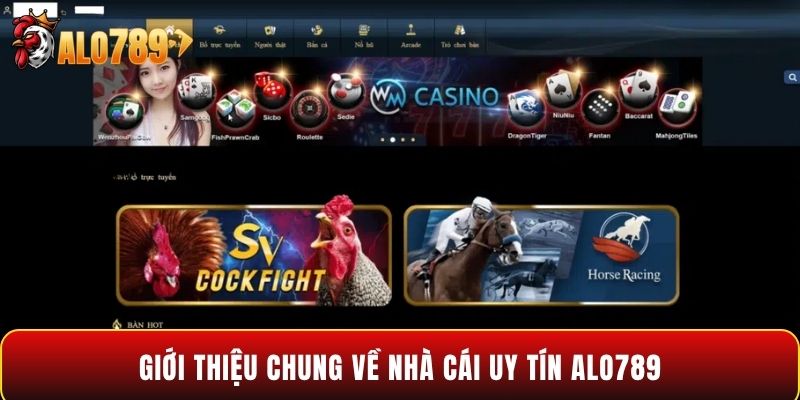 Giới thiệu chung về nhà cái uy tín Alo789