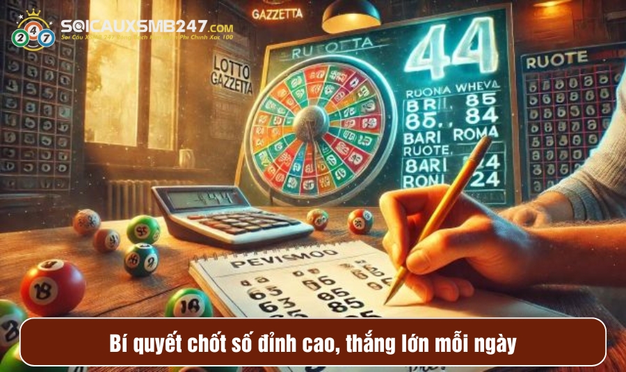 Bí quyết chốt số đỉnh cao, thắng lớn mỗi ngày