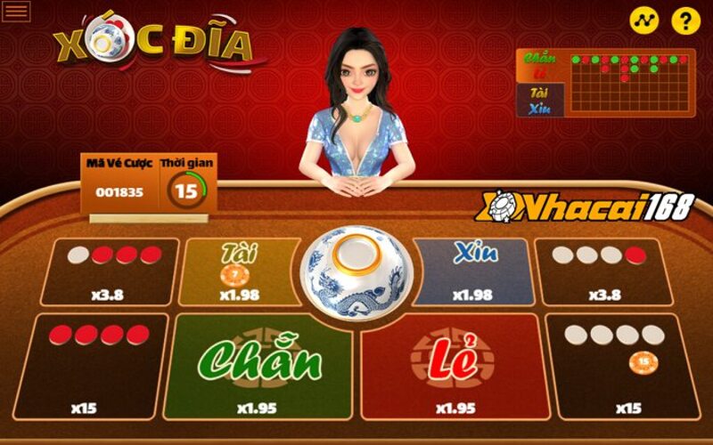 Các Cửa Cược Phổ Biến Trong Xóc Đĩa 789Club