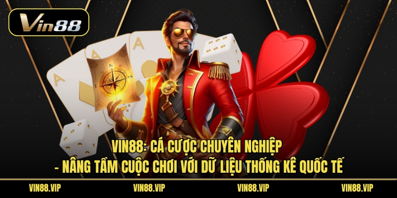 Vin88: Cá Cược Chuyên Nghiệp – Nâng Tầm Cuộc Chơi Với Dữ Liệu Thống Kê Quốc Tế