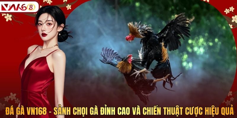 Đá gà VN168 – Sảnh Chọi Gà Đỉnh Cao Và Chiến Thuật Cược Hiệu Quả